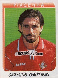 Sticker Carmine Gautieri - Calciatori 1999-2000 n. 283 - Panini