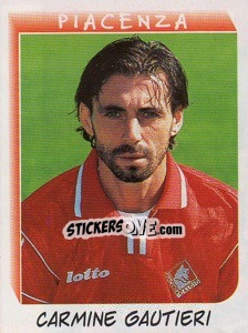 Cromo Carmine Gautieri - Calciatori 1999-2000 - Panini