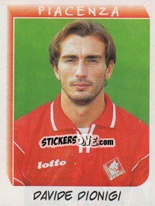 Sticker Davide Dionigi - Calciatori 1999-2000 - Panini