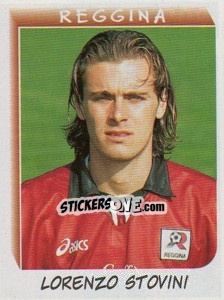 Sticker Lorenzo Stovini - Calciatori 1999-2000 n. 295 - Panini