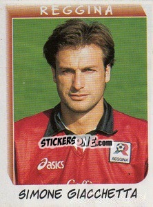 Figurina Simone Giacchetta - Calciatori 1999-2000 - Panini