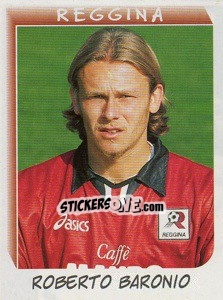 Sticker Roberto Baronio - Calciatori 1999-2000 - Panini