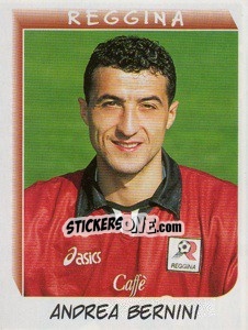 Sticker Andrea Bernini - Calciatori 1999-2000 n. 302 - Panini