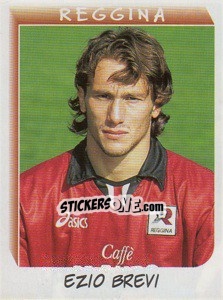 Sticker Ezio Brevi - Calciatori 1999-2000 n. 303 - Panini