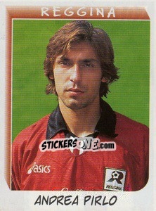 Sticker Andrea Pirlo - Calciatori 1999-2000 n. 307 - Panini