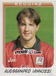 Sticker Alessandro Iannuzzi - Calciatori 1999-2000 n. 308 - Panini