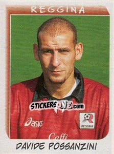 Sticker Davide Possanzini - Calciatori 1999-2000 - Panini