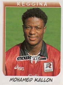 Figurina Mohammed Kallon - Calciatori 1999-2000 - Panini