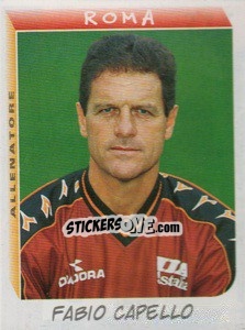 Sticker Fabio Capello (Allenatore) - Calciatori 1999-2000 - Panini