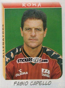 Sticker Fabio Capello (Allenatore) - Calciatori 1999-2000 n. 316 - Panini