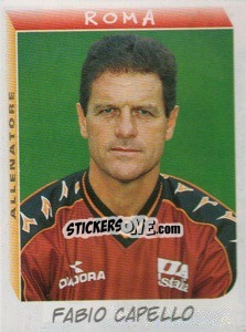 Figurina Fabio Capello (Allenatore) - Calciatori 1999-2000 - Panini