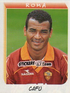 Sticker Cafu - Calciatori 1999-2000 n. 320 - Panini