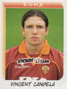 Sticker Vincent Candela - Calciatori 1999-2000 - Panini