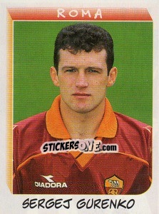 Sticker Sergej Gurenko - Calciatori 1999-2000 - Panini