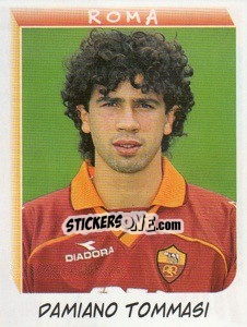 Sticker Damiano Tommasi - Calciatori 1999-2000 - Panini
