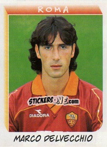 Sticker Marco Delvecchio - Calciatori 1999-2000 - Panini