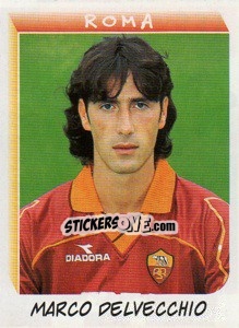 Sticker Marco Delvecchio - Calciatori 1999-2000 n. 331 - Panini