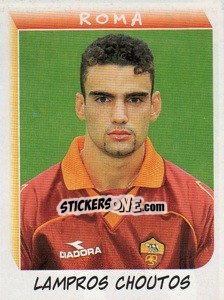 Sticker Lampros Choutos - Calciatori 1999-2000 n. 332 - Panini