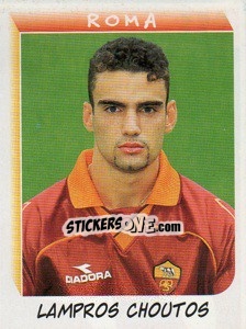 Sticker Lampros Choutos - Calciatori 1999-2000 - Panini