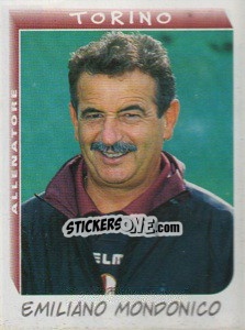 Cromo Emiliano Mondonico (Allenatore) - Calciatori 1999-2000 - Panini