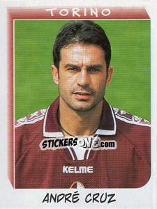 Sticker André Cruz - Calciatori 1999-2000 n. 344 - Panini