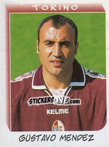 Sticker Gustavo Mendez - Calciatori 1999-2000 n. 345 - Panini