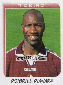 Figurina Djibriil Diawara - Calciatori 1999-2000 - Panini