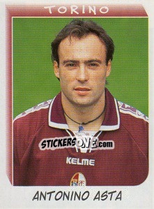 Sticker Antonino Asta - Calciatori 1999-2000 n. 350 - Panini