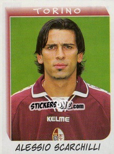 Sticker Alessio Scarchilli - Calciatori 1999-2000 n. 351 - Panini