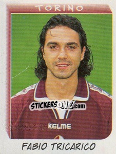Sticker Fabio Tricarico - Calciatori 1999-2000 - Panini