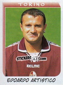 Sticker Edoardo Artistico - Calciatori 1999-2000 - Panini