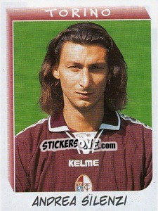 Sticker Andrea Silenzi - Calciatori 1999-2000 - Panini