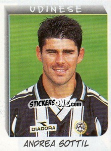 Sticker Andrea Sottil - Calciatori 1999-2000 n. 366 - Panini
