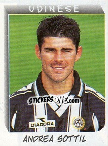 Figurina Andrea Sottil - Calciatori 1999-2000 - Panini