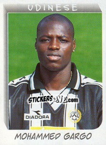 Sticker Mohammed Gargo - Calciatori 1999-2000 - Panini