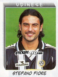 Sticker Stefano Fiore - Calciatori 1999-2000 n. 374 - Panini