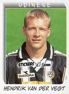 Cromo Hendrik Van Der Vegt - Calciatori 1999-2000 - Panini