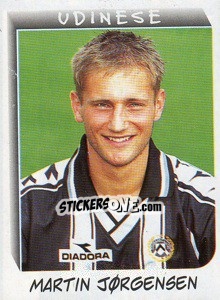 Sticker Martin Jørgensen - Calciatori 1999-2000 n. 377 - Panini