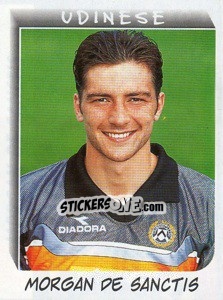 Sticker Morgan de Sanctis - Calciatori 1999-2000 n. 384 - Panini
