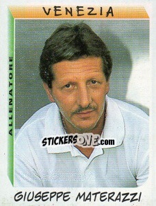 Figurina Giuseppe Materazzi (Allenatore) - Calciatori 1999-2000 - Panini