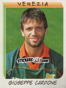 Sticker Giuseppe Cardone - Calciatori 1999-2000 n. 392 - Panini