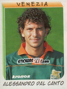 Sticker Alessandro dal Canto - Calciatori 1999-2000 n. 393 - Panini