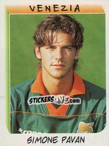 Sticker Simone Pavan - Calciatori 1999-2000 n. 394 - Panini