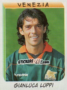 Sticker Gianluca Luppi - Calciatori 1999-2000 n. 395 - Panini