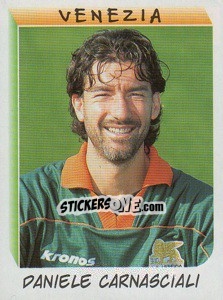 Sticker Daniele Carnasciali - Calciatori 1999-2000 n. 397 - Panini
