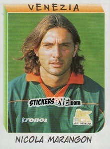 Sticker Nicola Marangon - Calciatori 1999-2000 n. 398 - Panini
