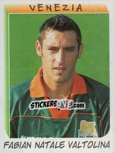Sticker Fabian Natale Valtolina - Calciatori 1999-2000 n. 404 - Panini