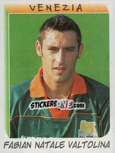 Cromo Fabian Natale Valtolina - Calciatori 1999-2000 - Panini