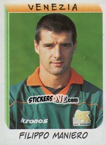 Sticker Filippo Maniero - Calciatori 1999-2000 n. 405 - Panini