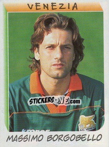 Sticker Massimo Borgobello - Calciatori 1999-2000 n. 406 - Panini